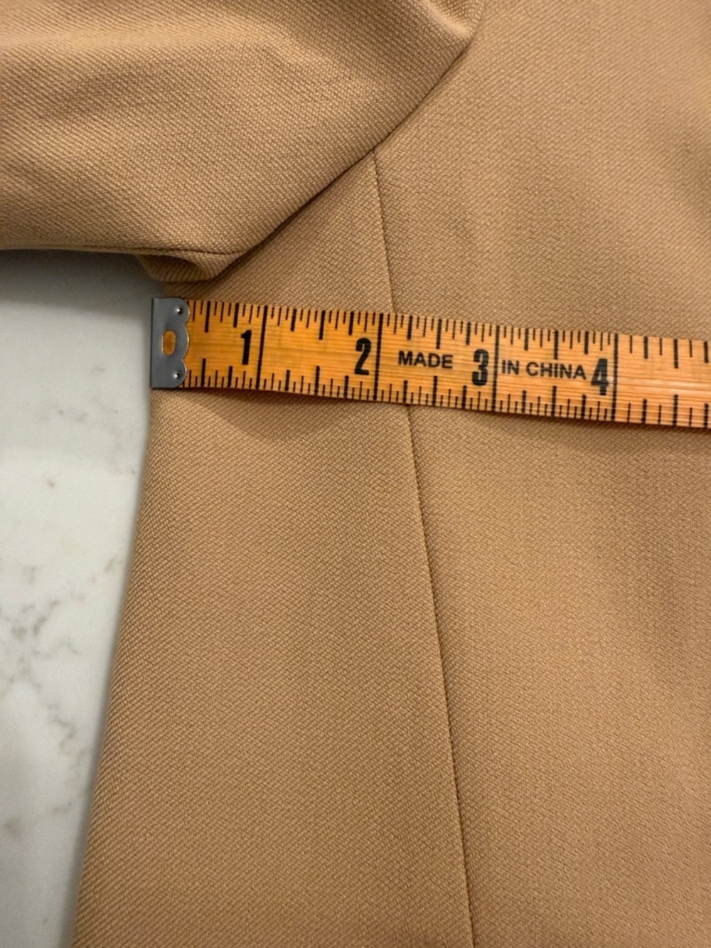 ZARA Butterscotch Color One Button Closure Blazer - Picture 9 of 10